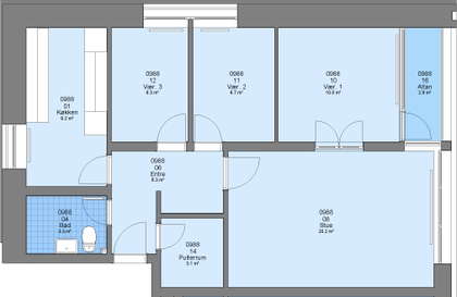 Visual presentation of the listing