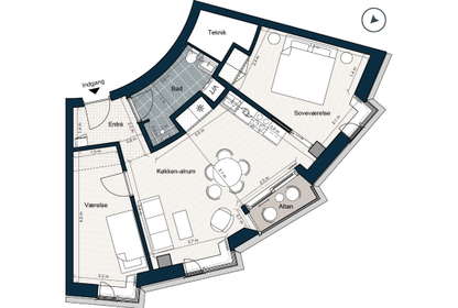 Visual presentation of the listing