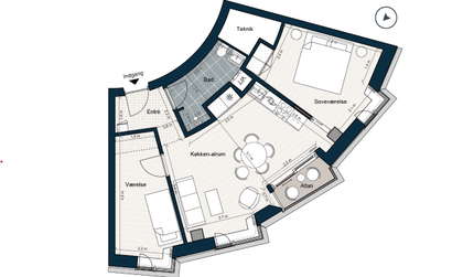 Visual presentation of the listing