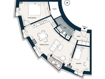 Visual presentation of the listing