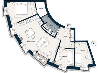 Visual presentation of the listing