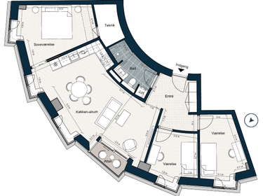 Visual presentation of the listing