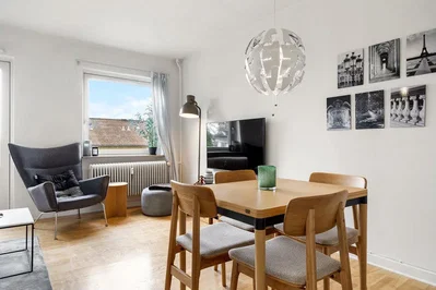 Bright 2-Room Apartment with Balcony in Gentofte - Vangede Bygade, Gentofte - 3