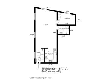 Visual presentation of the listing