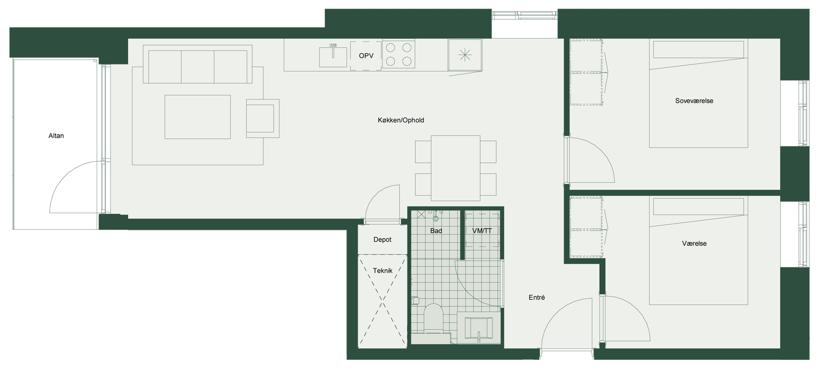 Visual presentation of the listing