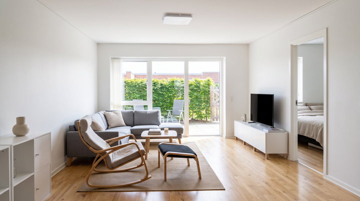 Rummeligt rækkehus på 105 m² med terrasse i Gistrup - Tinbergens Alle, Gistrup - 0