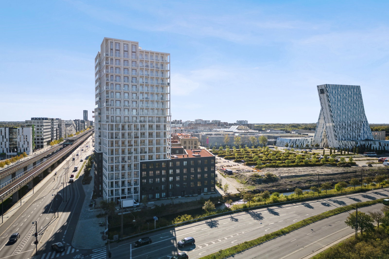 apartment Lys 3-værelses lejlighed på 66 m² med altan