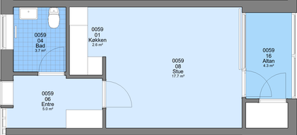 Visual presentation of the listing