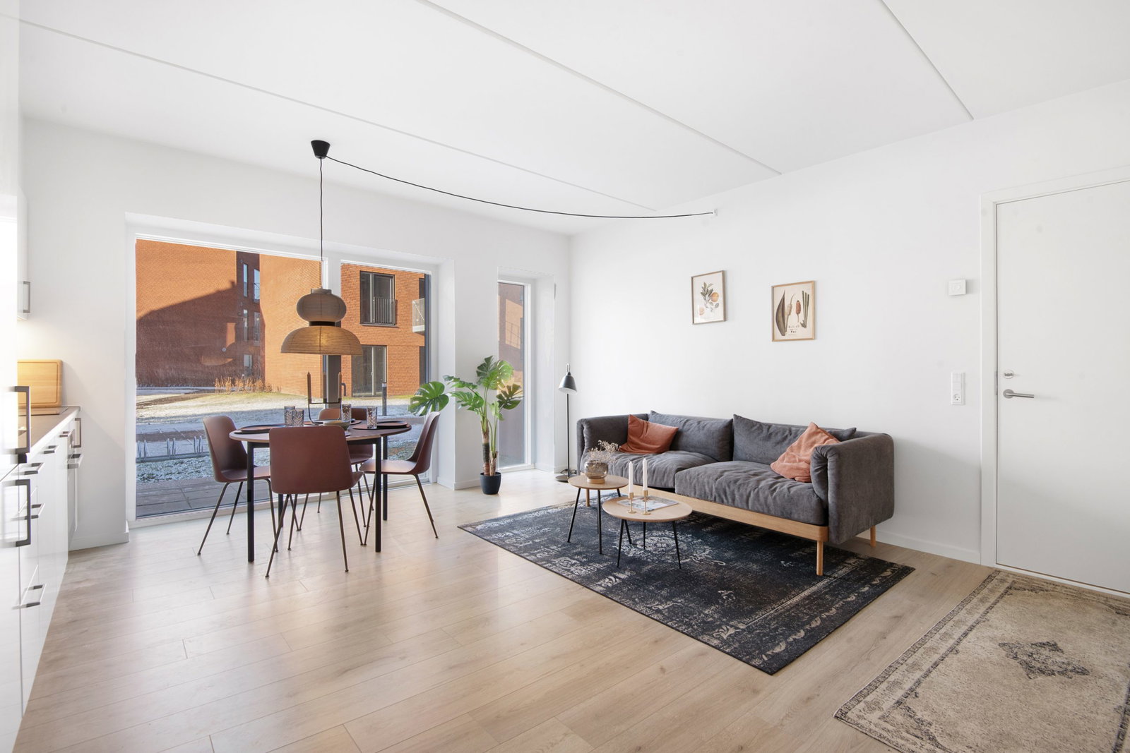 apartment Lys 2-værelses lejlighed i Risskov