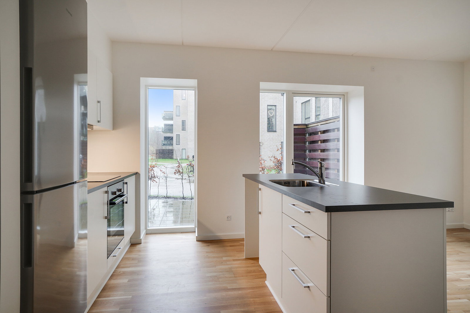 apartment Rummelig 2-værelses med stor østvendt terrasse i Eternitten