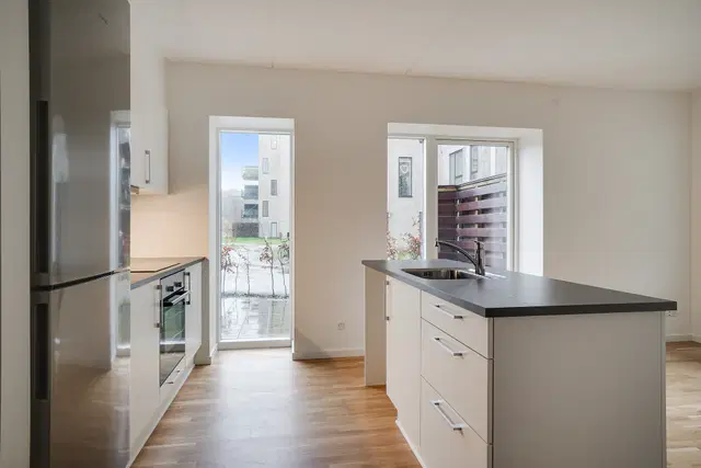 apartment Rummelig 2-værelses med stor østvendt terrasse i Eternitten