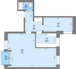 Visual presentation of the listing