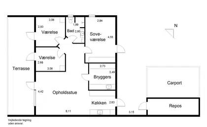 Visual presentation of the listing