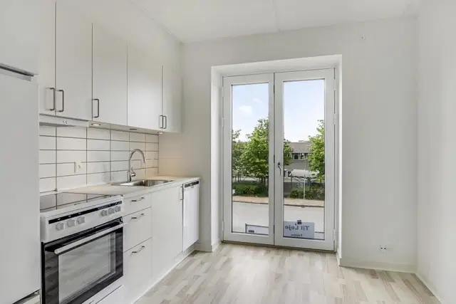 apartment Lys 2-værelses lejlighed nær havnen