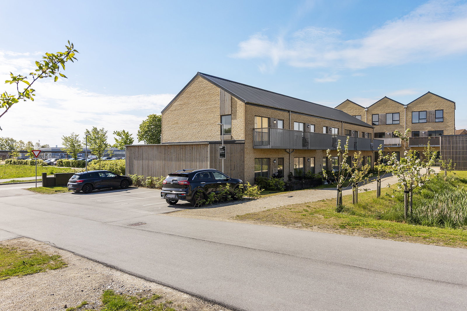 apartment Moderne 2-værelses lejlighed med privat terrasse i Lisbjerg
