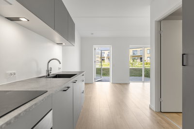Modern 2-bedroom apartment with private terrace in Lisbjerg - Jørgen Clevins Gade, Aarhus N - 1
