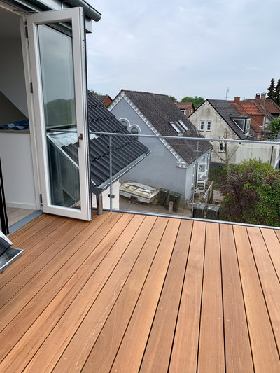 Bright four-room apartment with roof terrace and view - Molsvej, Rønde - 1