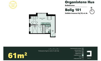 Visual presentation of the listing