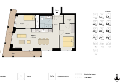 Visual presentation of the listing