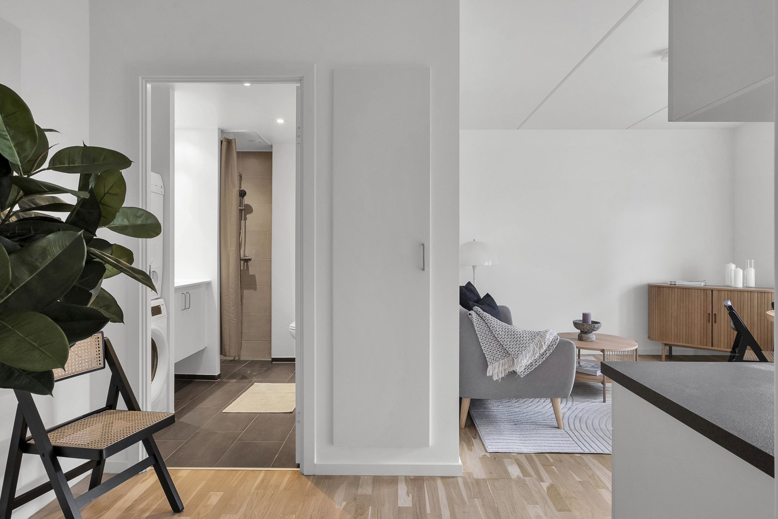 apartment Lys 2-værelses lejlighed på 5. sal med udsigt
