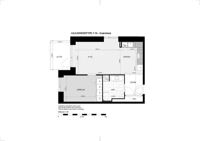 Visual presentation of the listing