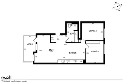 Visual presentation of the listing
