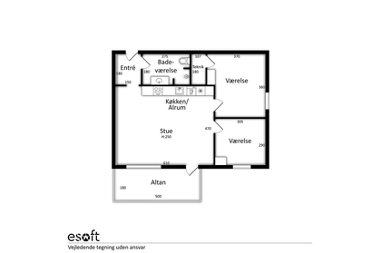 Visual presentation of the listing