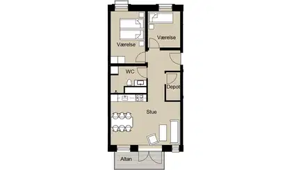 Visual presentation of the listing