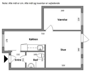 Visual presentation of the listing