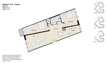 Visual presentation of the listing