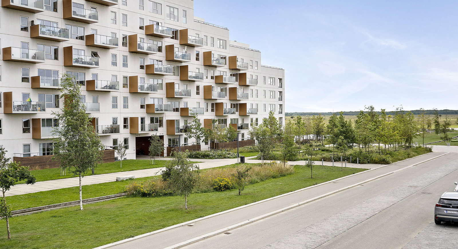 apartment 4-værelses lejlighed med to altaner og flot udsigt