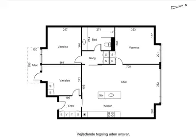 Visual presentation of the listing