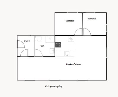 Attractive 81 m² apartment with views of the Viborg Lakes - St. Sct. Mikkels Gade, Viborg - 3