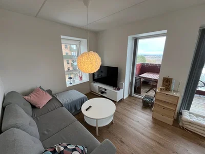 Bright 2-room apartment with balcony and view - Egeparken, Aalborg - 4
