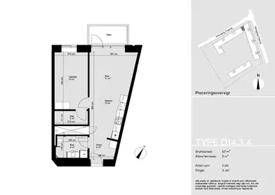 Visual presentation of the listing