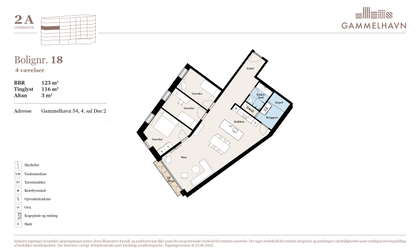 Visual presentation of the listing
