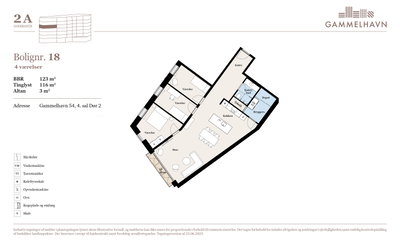 Large, bright 4-room apartment in an attractive neighborhood - Gammelhavn, Vejle - 1