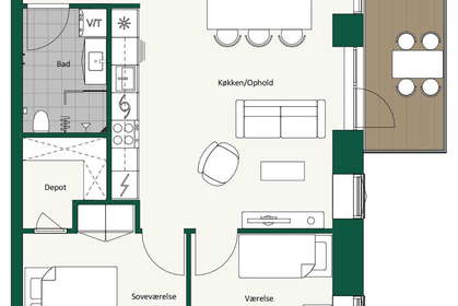 Visual presentation of the listing