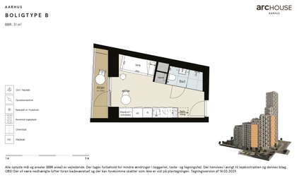Visual presentation of the listing