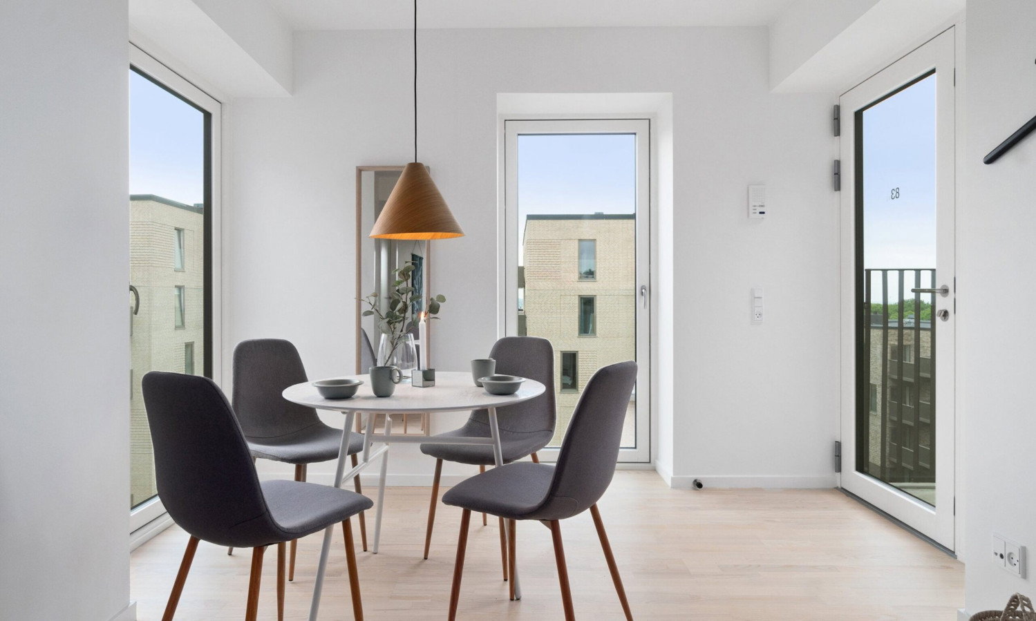 apartment Lys 2-værelses lejlighed i Risskov, 68 m²