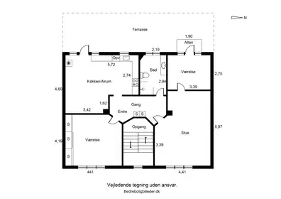 Visual presentation of the listing