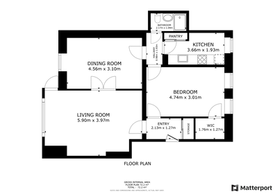 Visual presentation of the listing