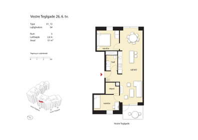 Visual presentation of the listing