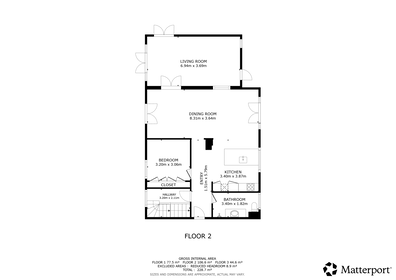 Visual presentation of the listing