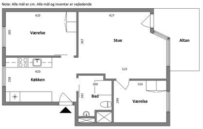 Visual presentation of the listing
