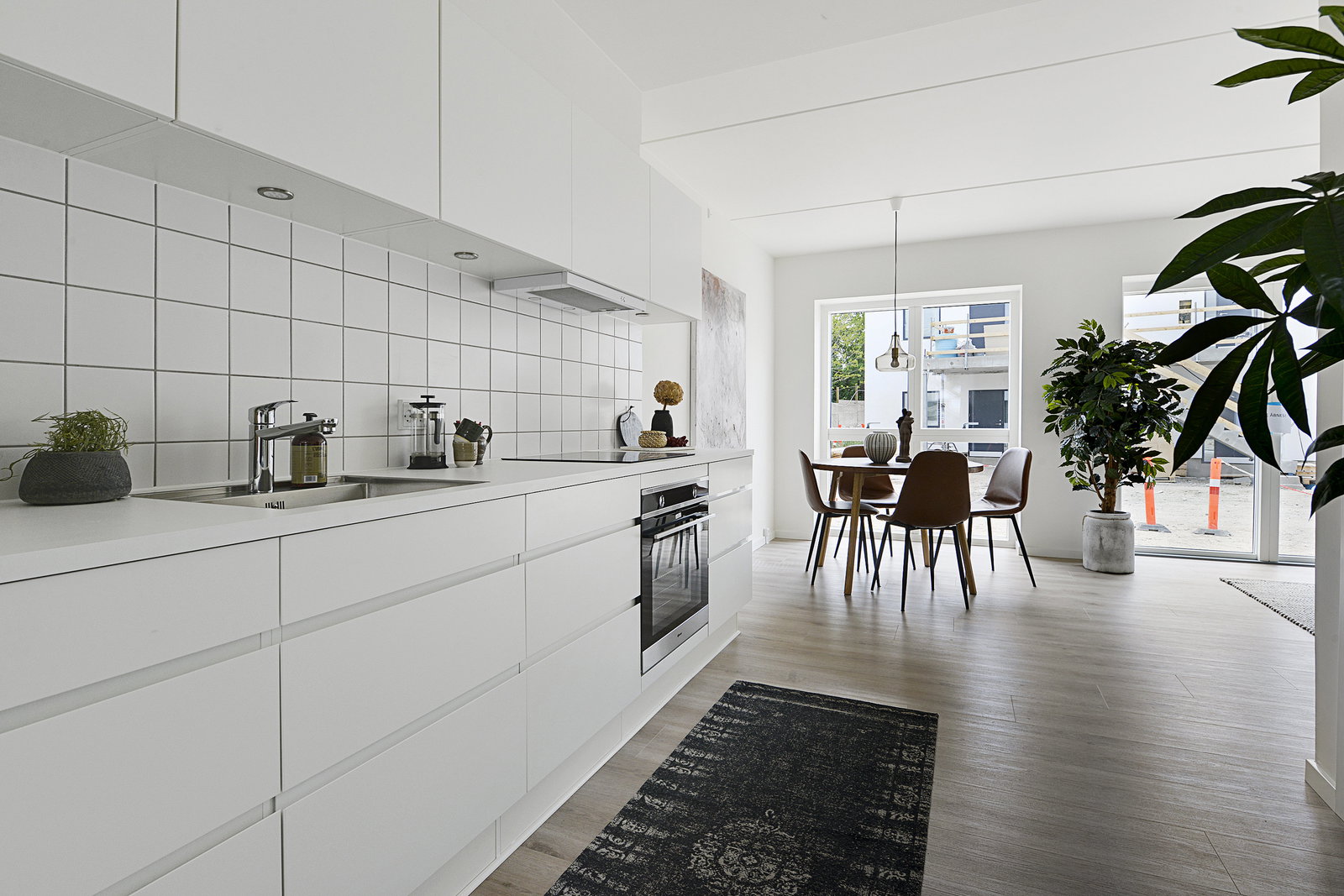 apartment Lys og veludnyttet 2-værelses med altan