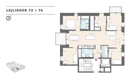Visual presentation of the listing