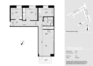 Visual presentation of the listing