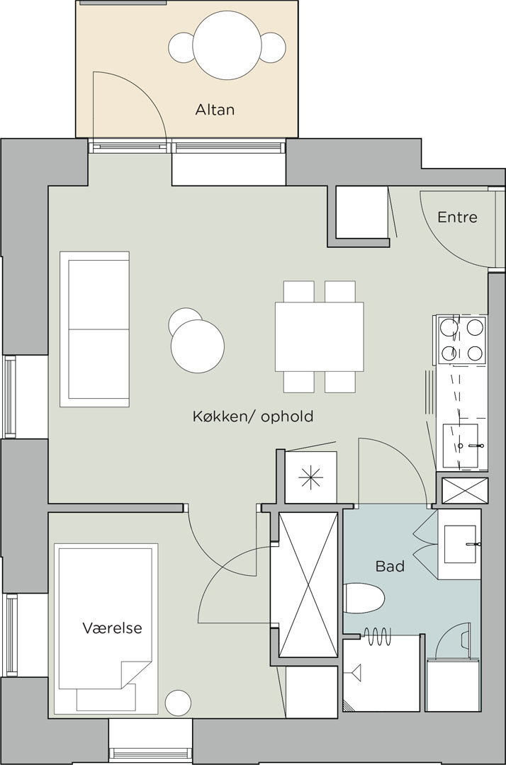 Visual presentation of the listing