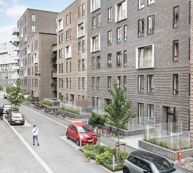 apartment Lys 3-værelses lejlighed med stor vestvendt altan